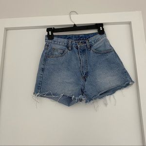 Brandy Melville High Waisted Jean Shorts